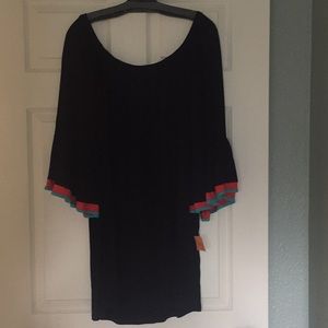 Off the shoulder top with flare sleeves